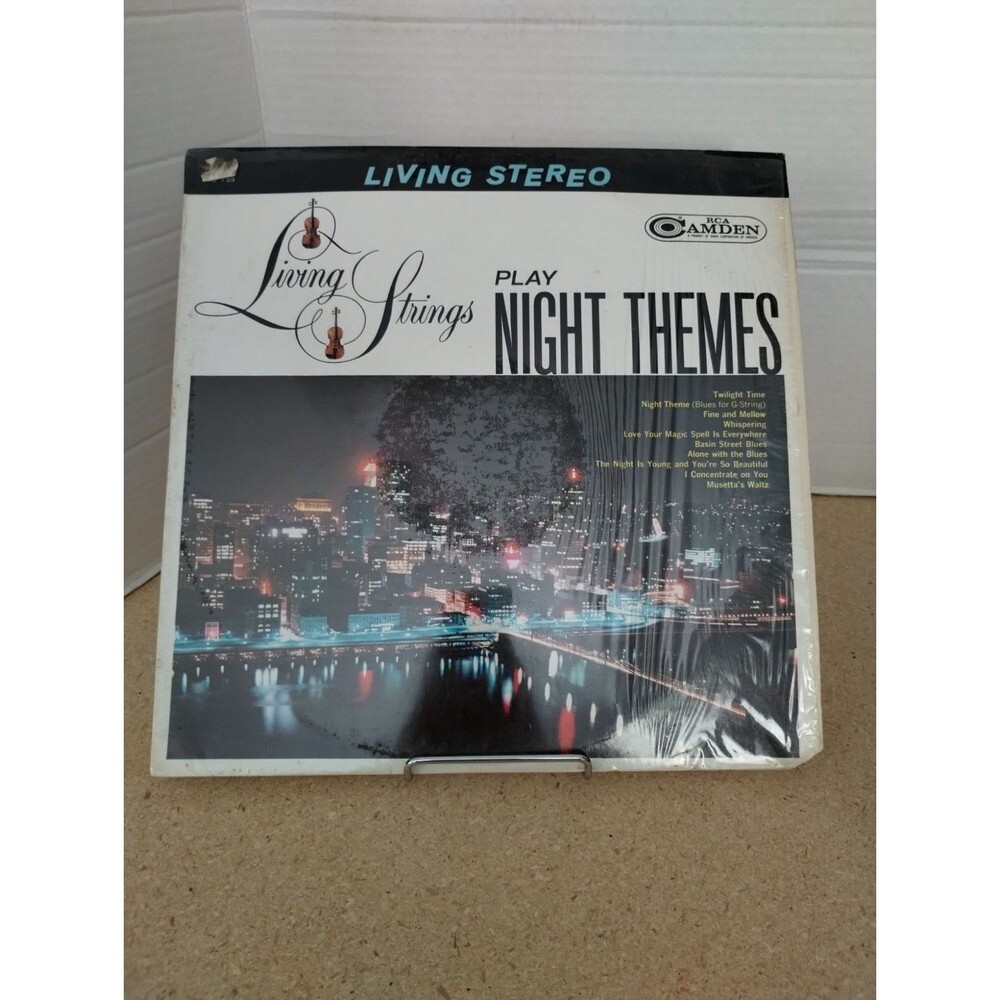 Living Strings CAS755 Play Night Themes RCA Camden Vinyl LP 1963